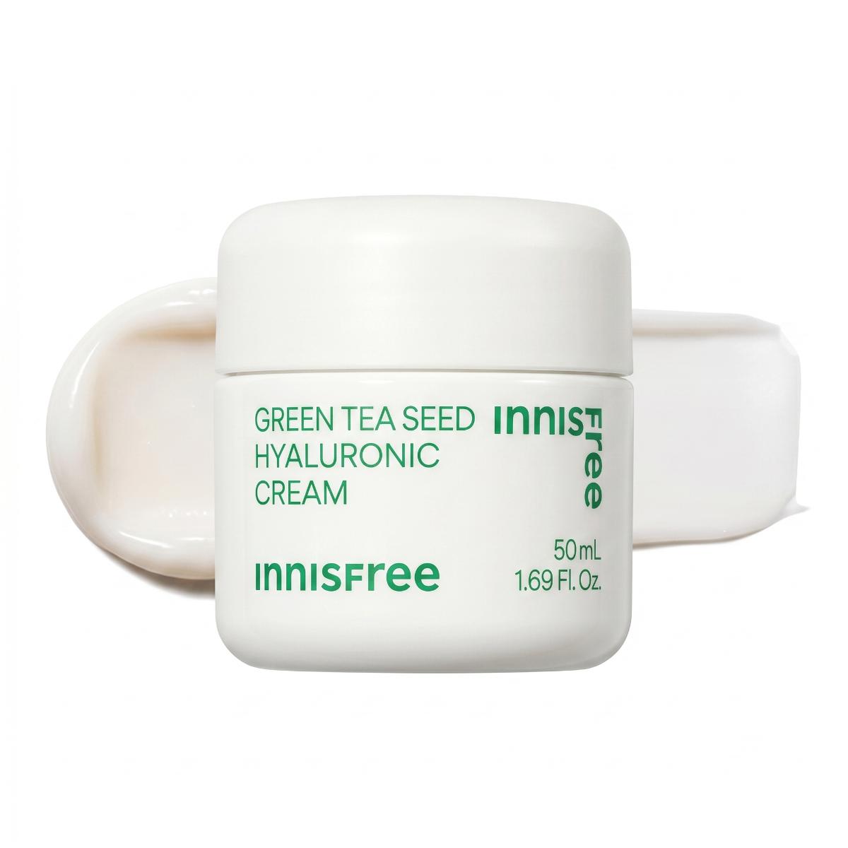 Innisfree Green Tea Hyaluronic Moisturizing Cream 50ml
