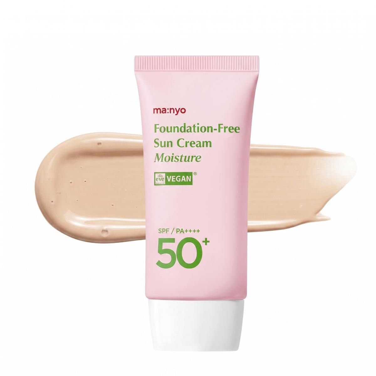 manyo Foundation-Free Sun Cream Moisture 50ml