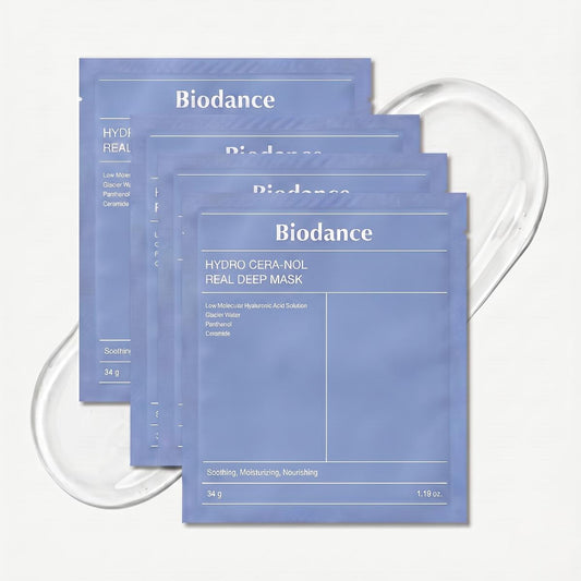 Biodance Hydro Cera nol Real Deep Mask 4 Sheets