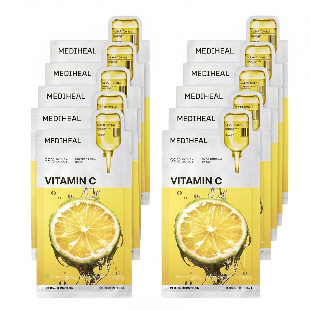 MEDIHEAL Vitamin C Essential Mask 10 Sheets