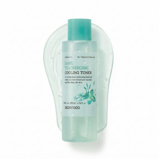 SKINFOOD Basil Teatreecinic Cooling Toner 200ml