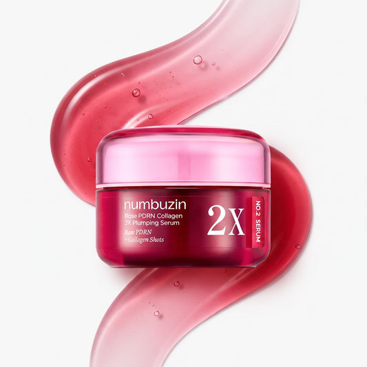 numbuzin No.2 2X Rose PDRN Collagen Plumping Serum 30ml