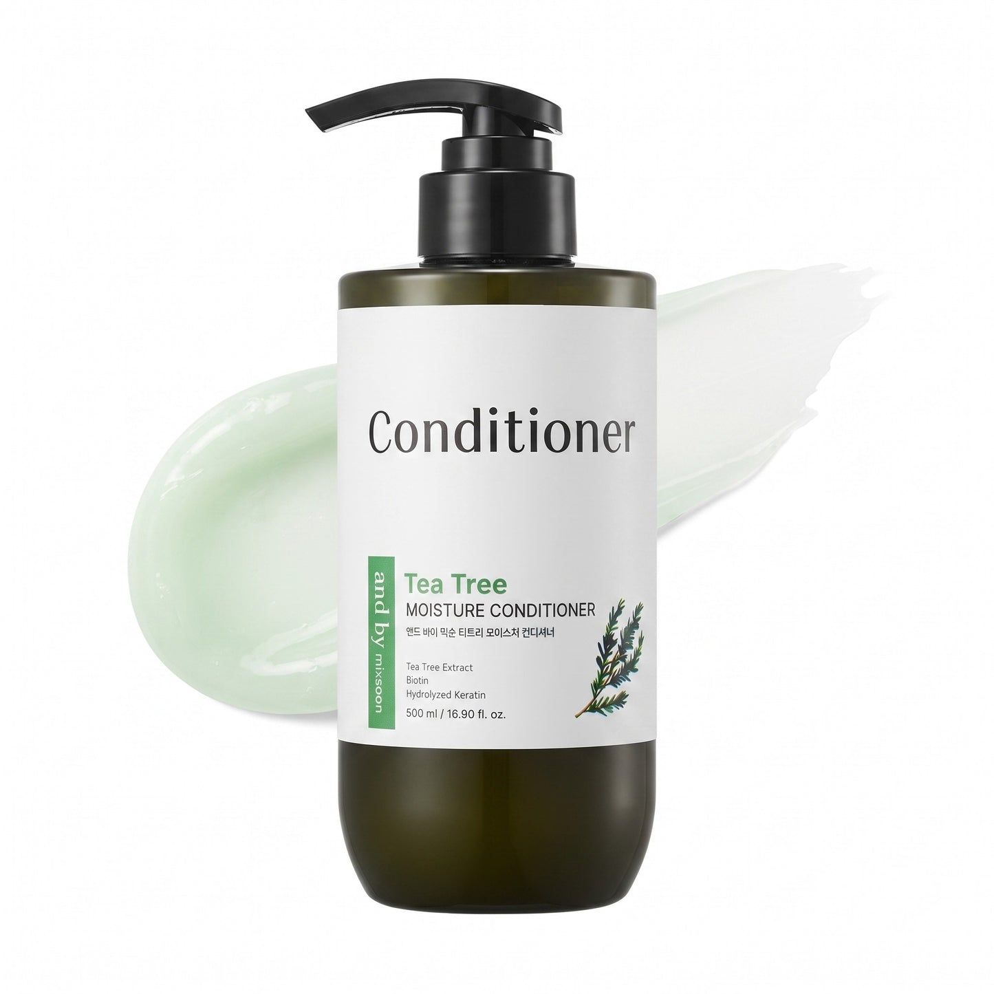 and by Mixsoon Tea Tree Moisture Conditioner 500ml