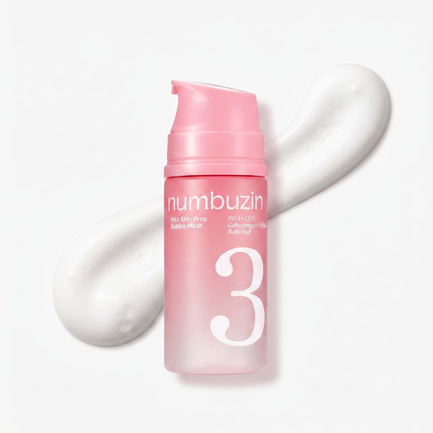numbuzin No.3 PHA Skin Prep Bubble Mask 90ml
