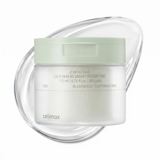 Celimax Cica BHA Blemish Toner Pad (60 Pads)