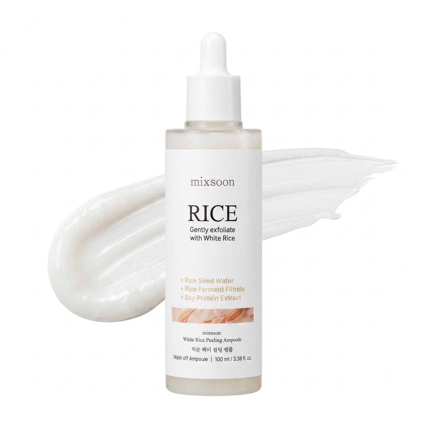 mixsoon White Rice Peeling Ampoule 100ml
