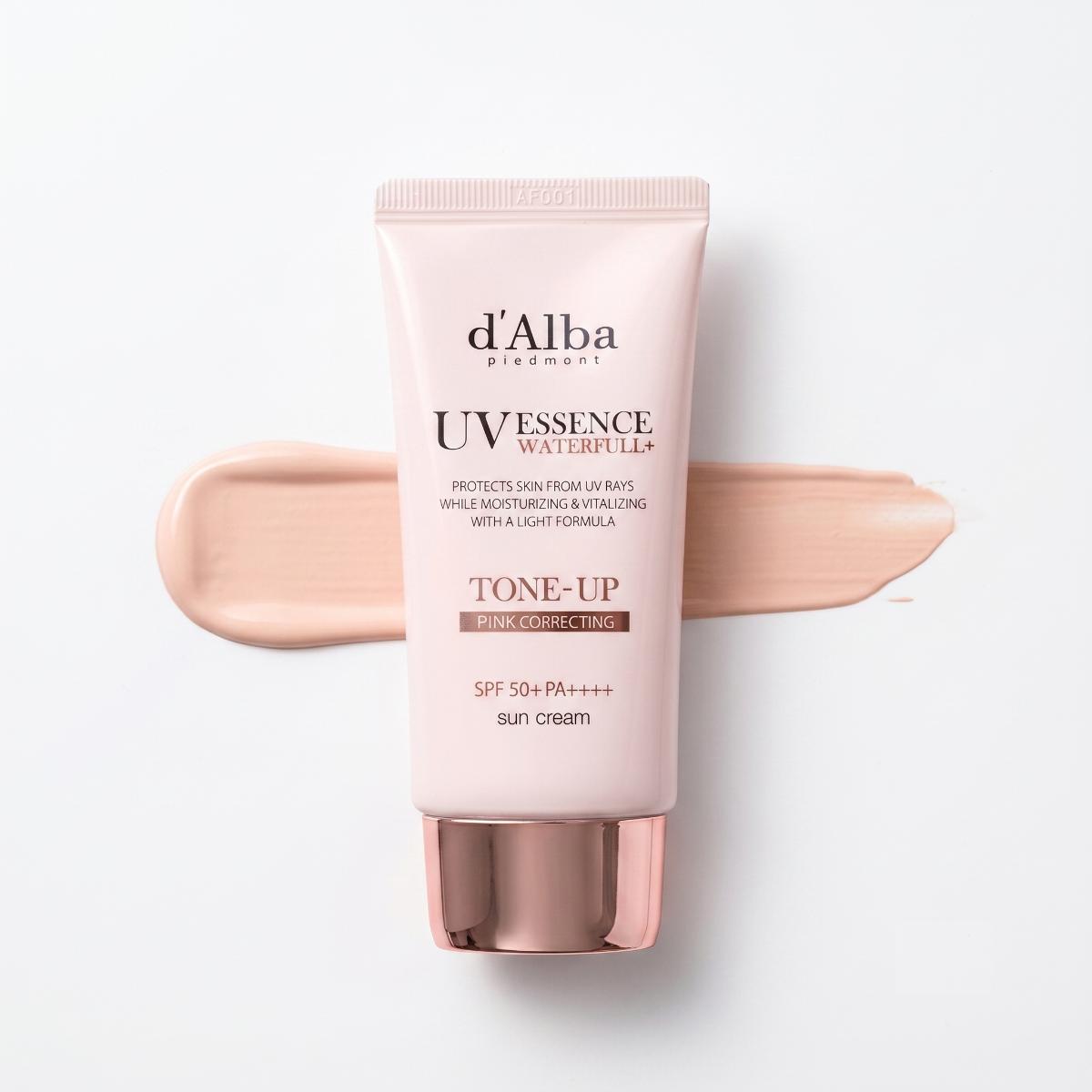 d'Alba Clean Tea Tree Liposome Tone-Up Sun Cream Pink 50ml