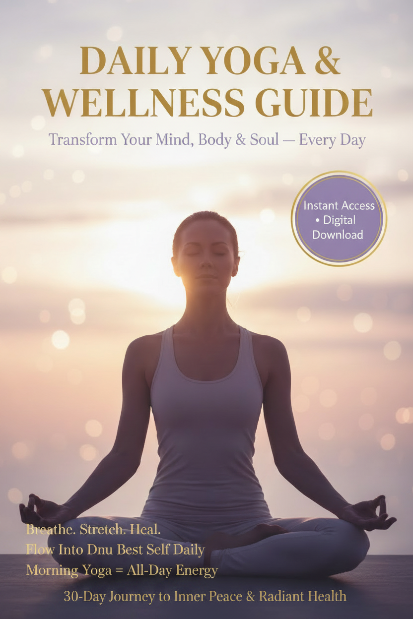Daily Yoga & Meditation — Interactive Guide (Instant Access)