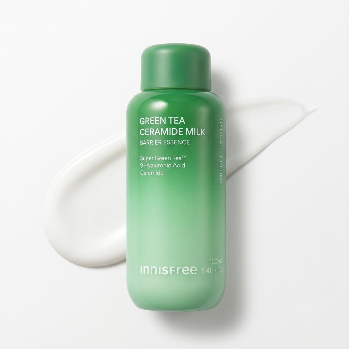 Innisfree Green Tea Ceramide Milk Barrier Essence 160ml