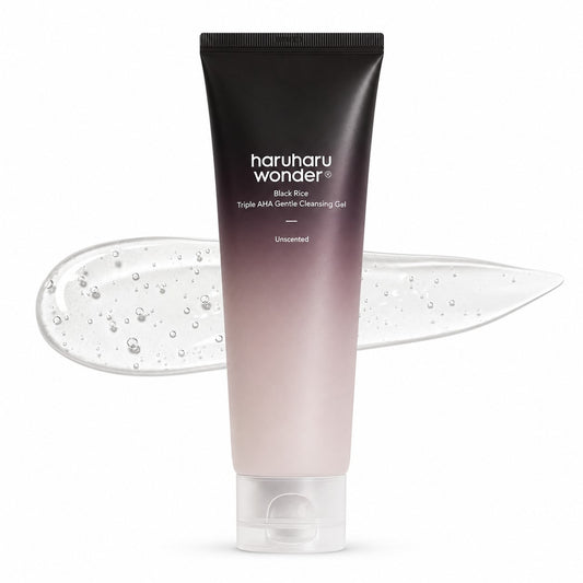 haruharu wonder Black Rice Triple AHA Gentle Cleansing Gel 100ml