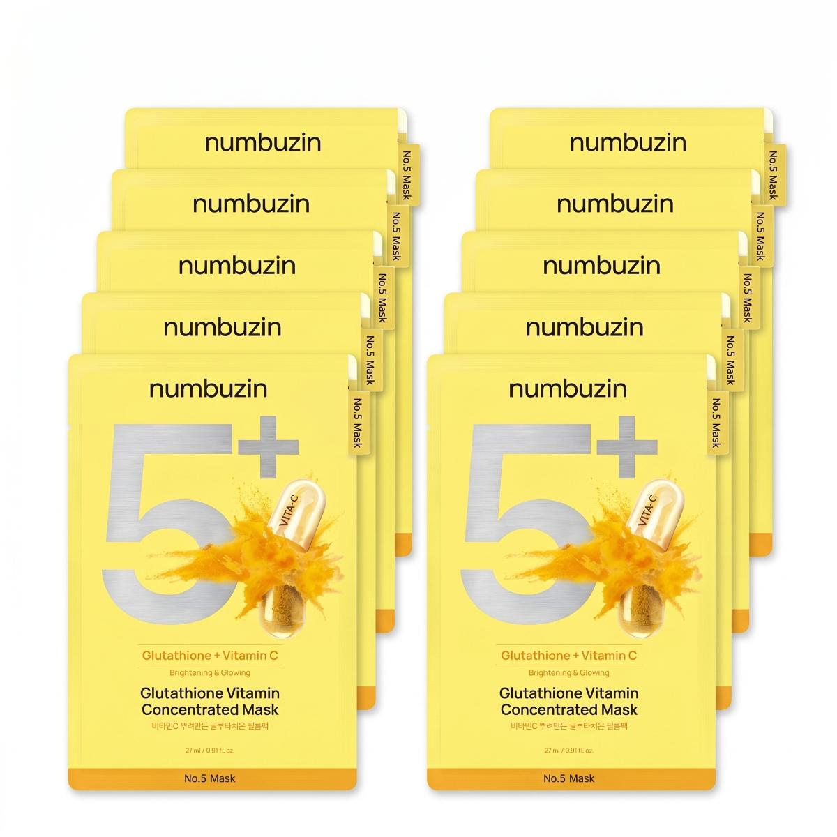 numbuzin No.5 Vitamin Concentrated Film Mask 10 Sheets