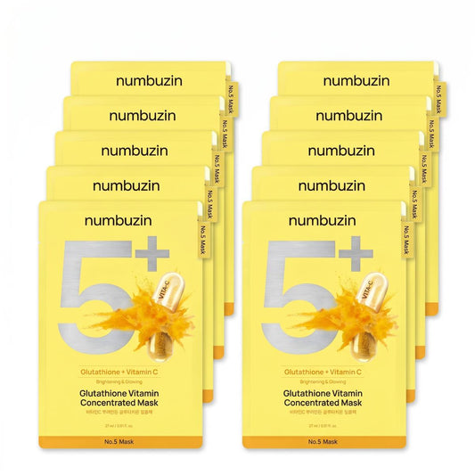 numbuzin No.5 Vitamin Concentrated Film Mask 10 Sheets