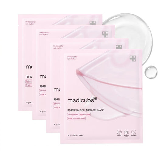 MEDICUBE Pink PDRN Gel Mask 4ea