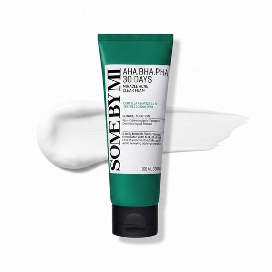 SOME BY MI AHA BHA PHA 30 Days Miracle Acne Clear Foam 100ml